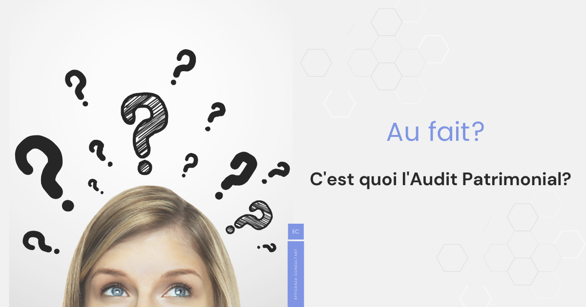 Au fait ? C’est quoi l’Audit Patrimonial? - EFFICENZA CONSULTANT